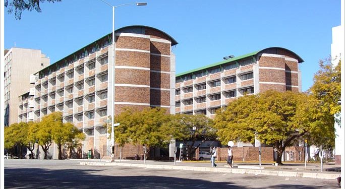 New Government Composite Office Building is now called Mgandane Dlodlo Building