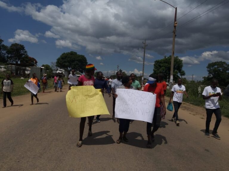 LIVE: Protests Erupt In Chitungwiza