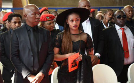 Malema’s wife accepts Ramaphosa Apology