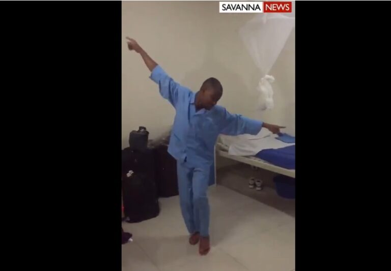 His dance will make you cry: South African man recovers from Coronavirus in Rwanda