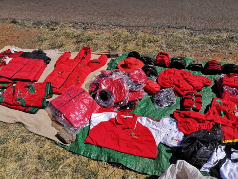 Disgruntled EFF supporters offer regalia to ‘blind’ followers for free