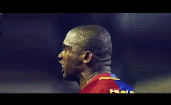 Samuel Eto'o angry