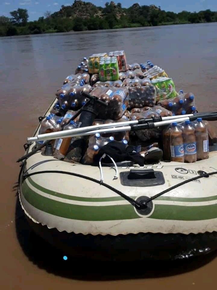 Pictures: Zimbabweans smuggle beer into South Africa