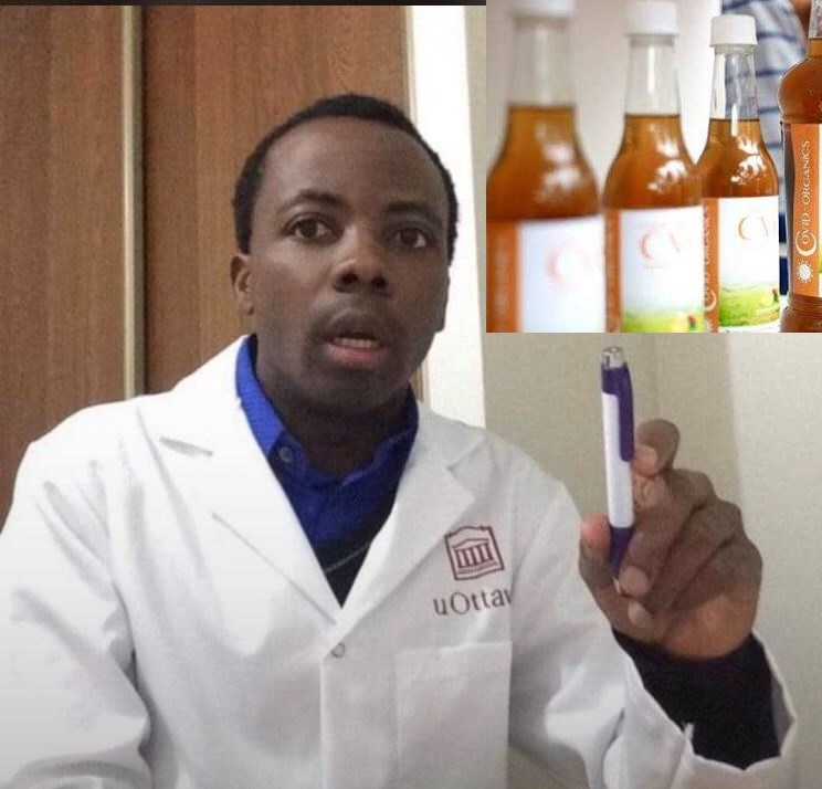 Dr Jerome Munyangi the doctor behind Madagascar Coronavirus cure