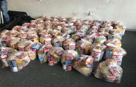 ANC leader steals food parcels