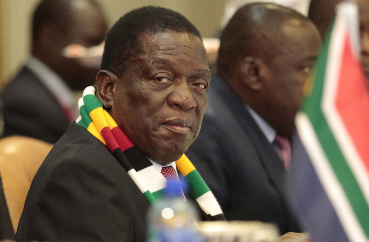 zimbabwe government buys masks from mnangagwa son collins company Drax International LLC
