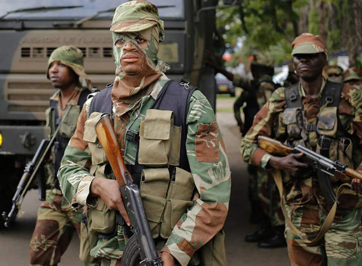 zimbabwe national army deployed to mozambique