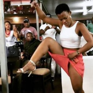 Zodwa Wabantu dances 