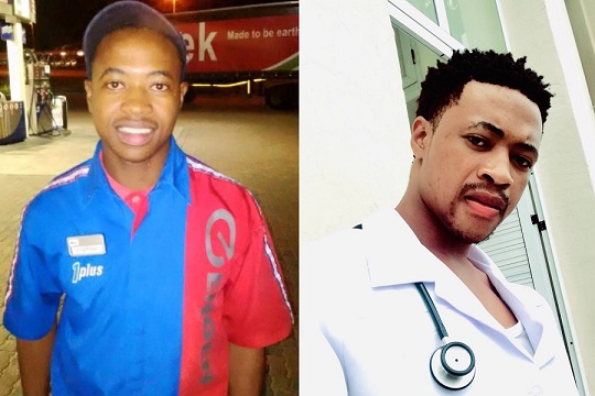 Former Petrol Attendant Ntando Makhubela becomes a Medical Doctor