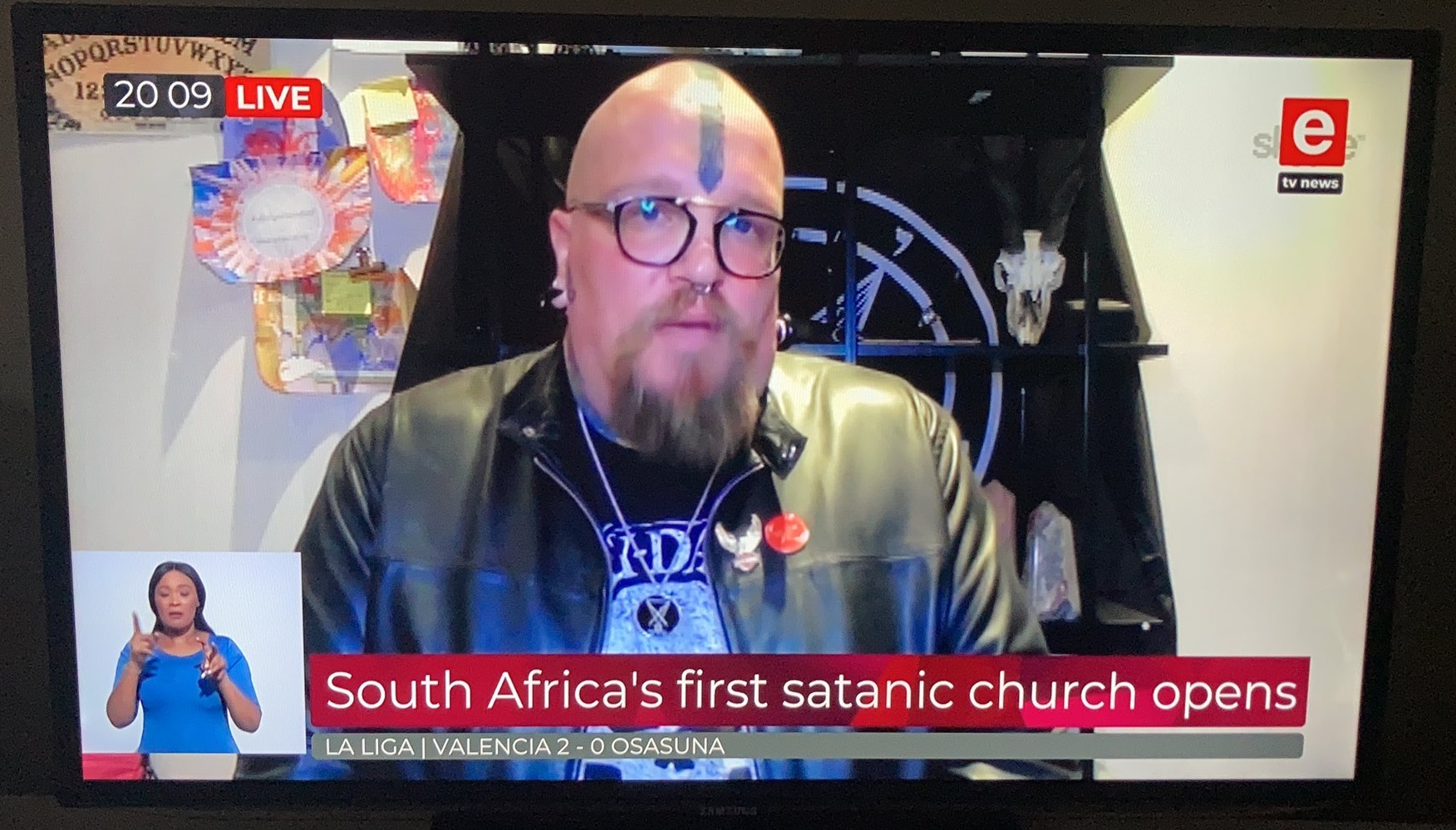 Satanic Church in South Africa Speaks and Twitter reacts