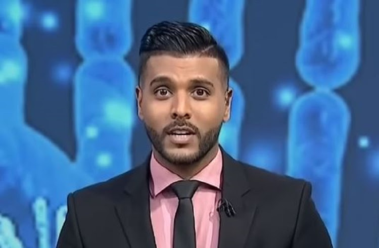 WATCH: eNCA anchor Shahan Ramkissoon back on air after testing positive for Covid-19