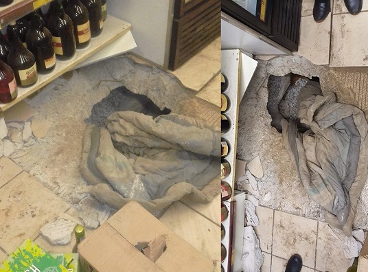 booze heist shoprite