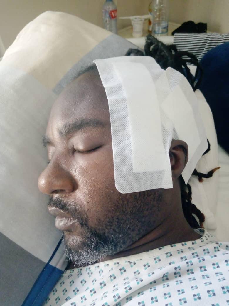 Pictures: Robert Zhuwao nephew of Robert Mugabe battles for life in Zambian hospital