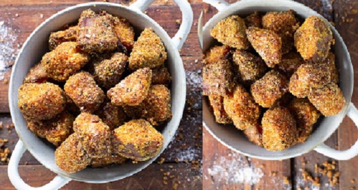 Crumbled Sweet Potato Nuggets Recipe