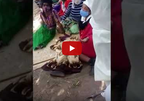 Malaicha had to retrieve other customers' groceries that were mistakenly buried with a Covid-19 victim as he fell asleep