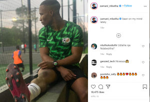 Zamani Mbatha Biography: Age, Career, Net worth, Girlfriend, Milestones, Family