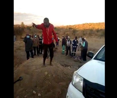 grandson graveyard drama