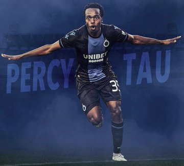 percy tau leaves club brugge