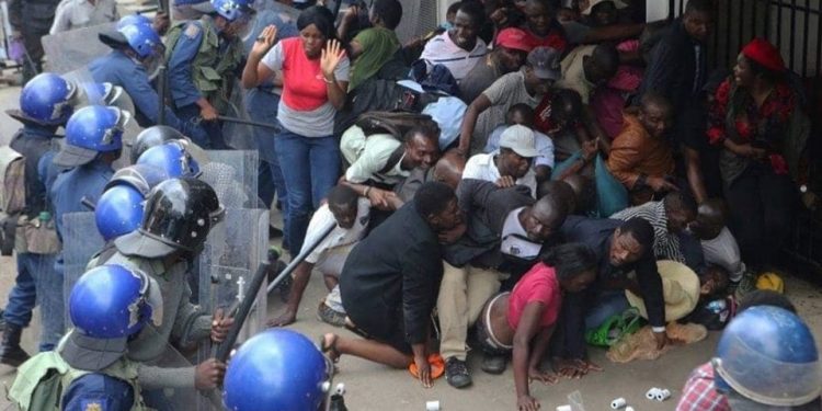 Former Botswana President Ian Khama reacts to police brutality in Zimbabwe