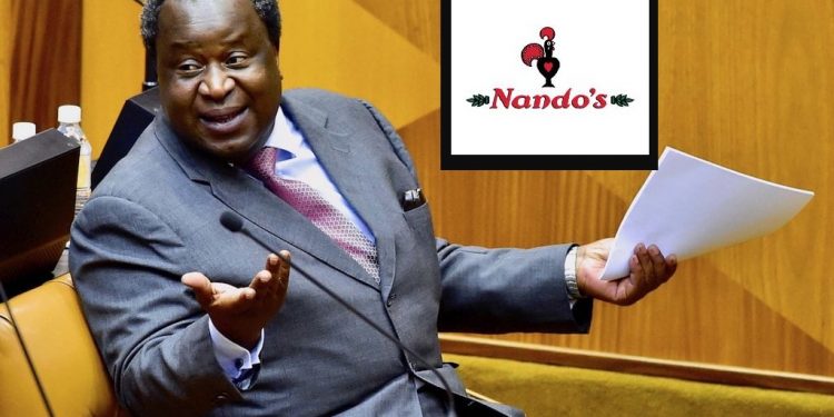 Mboweni roasted by Nandos chicken
