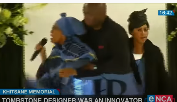 Video: Drama at Khitsane’s funeral as sister accuses wife of infidelity on live TV
