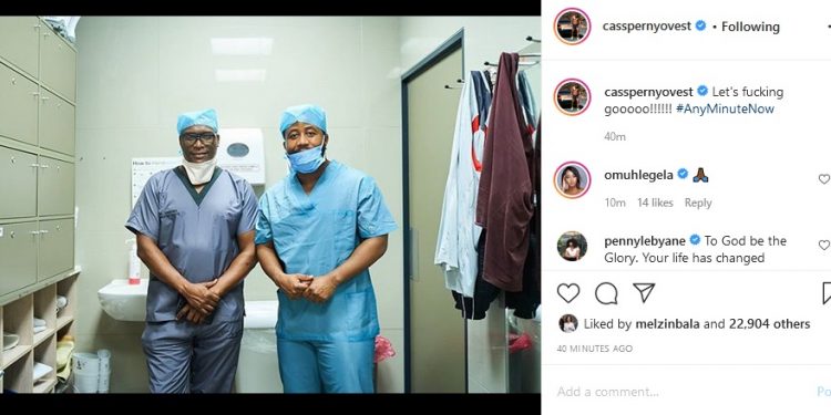 Cassper Nyovest and Thobeka Majozi welcome baby Khotso