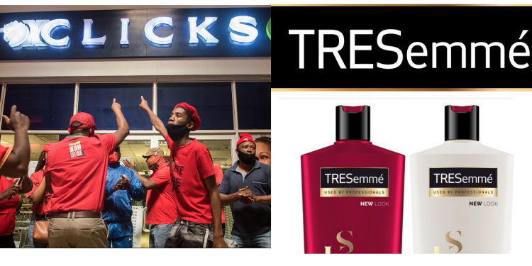 EFF issues Tresemme with notice to protest