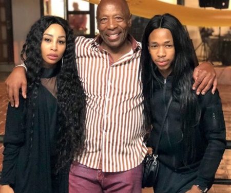 Khanyi Mbau father dies