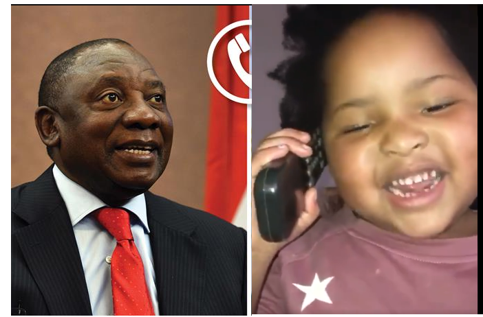 Video: This child’s call to President Ramaphosa has South Africa laughing