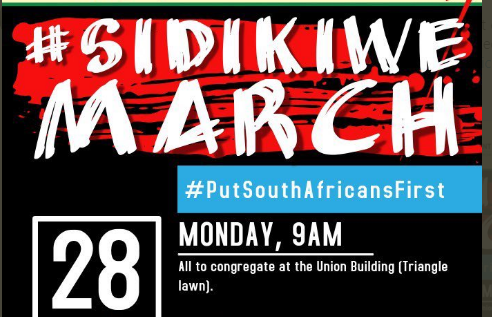 xenophobia 28 september march