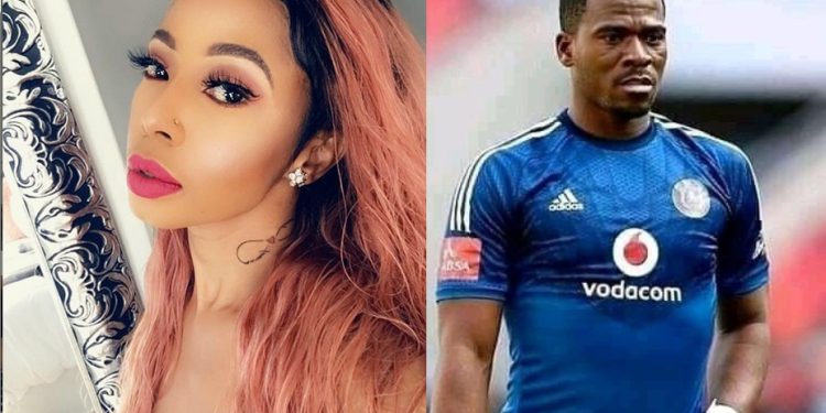 The late Senzo Meyiwa and Kelly Khumalo -Source: Instagram
