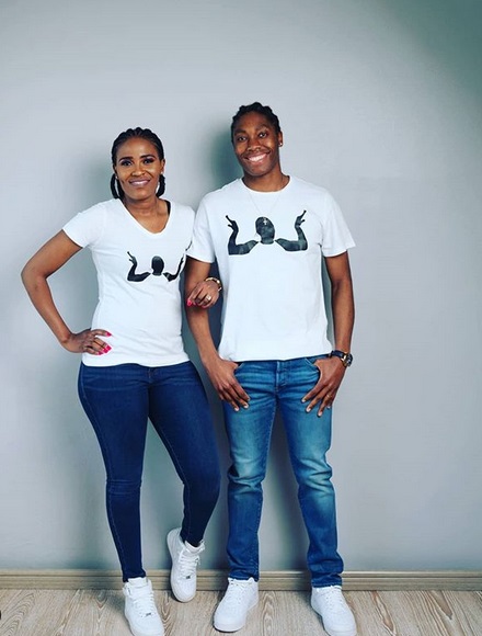 South African Gay, Lesbian Celebrity Couples Caster Semenya and Violet Raseboya