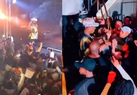 Video A-Reece live performance got fans chanting his name all night