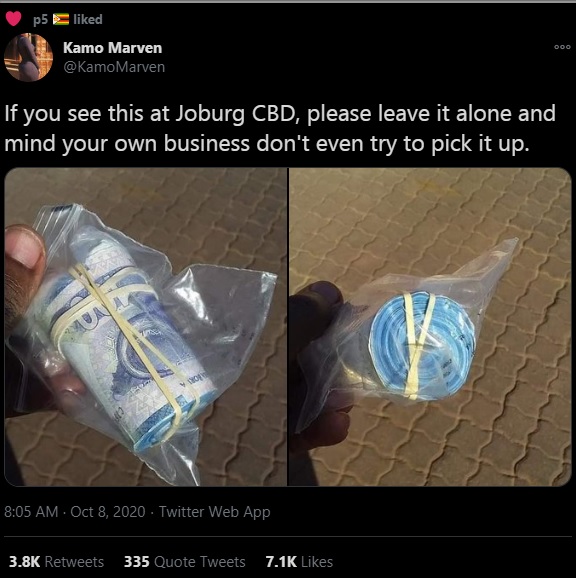 Warning: It Will End in Tears for Gauteng Residents if you pick this up