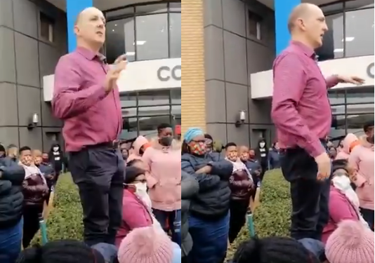 Gavie Erasmus, the CEO of Pharmacy Direct, was approached by his employees to demand their (TERF Temporary Employer Relief Scheme) money