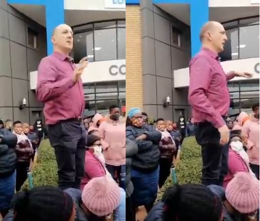 Gavie Erasmus, the CEO of Pharmacy Direct, was approached by his employees to demand their (TERF Temporary Employer Relief Scheme) money