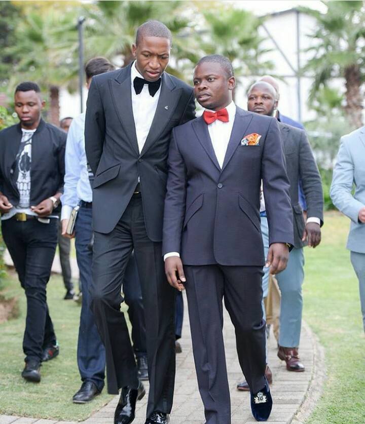 Shepherd Bushiri and Spiritual father Uebert Angel. Mboro to die by car accident