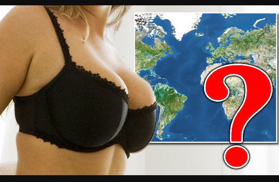 country with the biggest boobs in the world