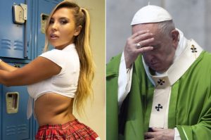 Pope Francis’ Instagram account appears to ‘like’ bikini model’s photo