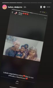 Mampintsha pays lobola