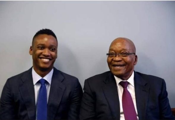 President Jacob Zuma and his son Duduzane Zuma - Source: Instagram