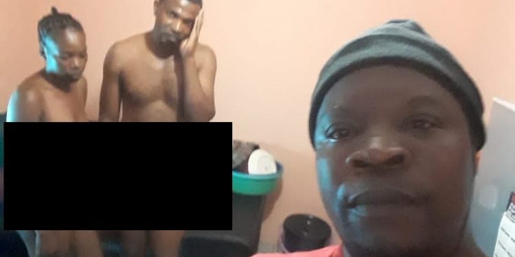 Husband catches wife and bestfriend with pants down. Takes selfies for evidence
