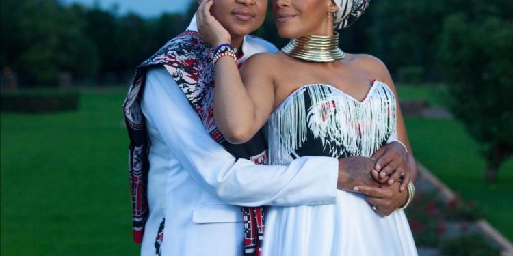 Letoya Makhene weds Lebohang Keswa