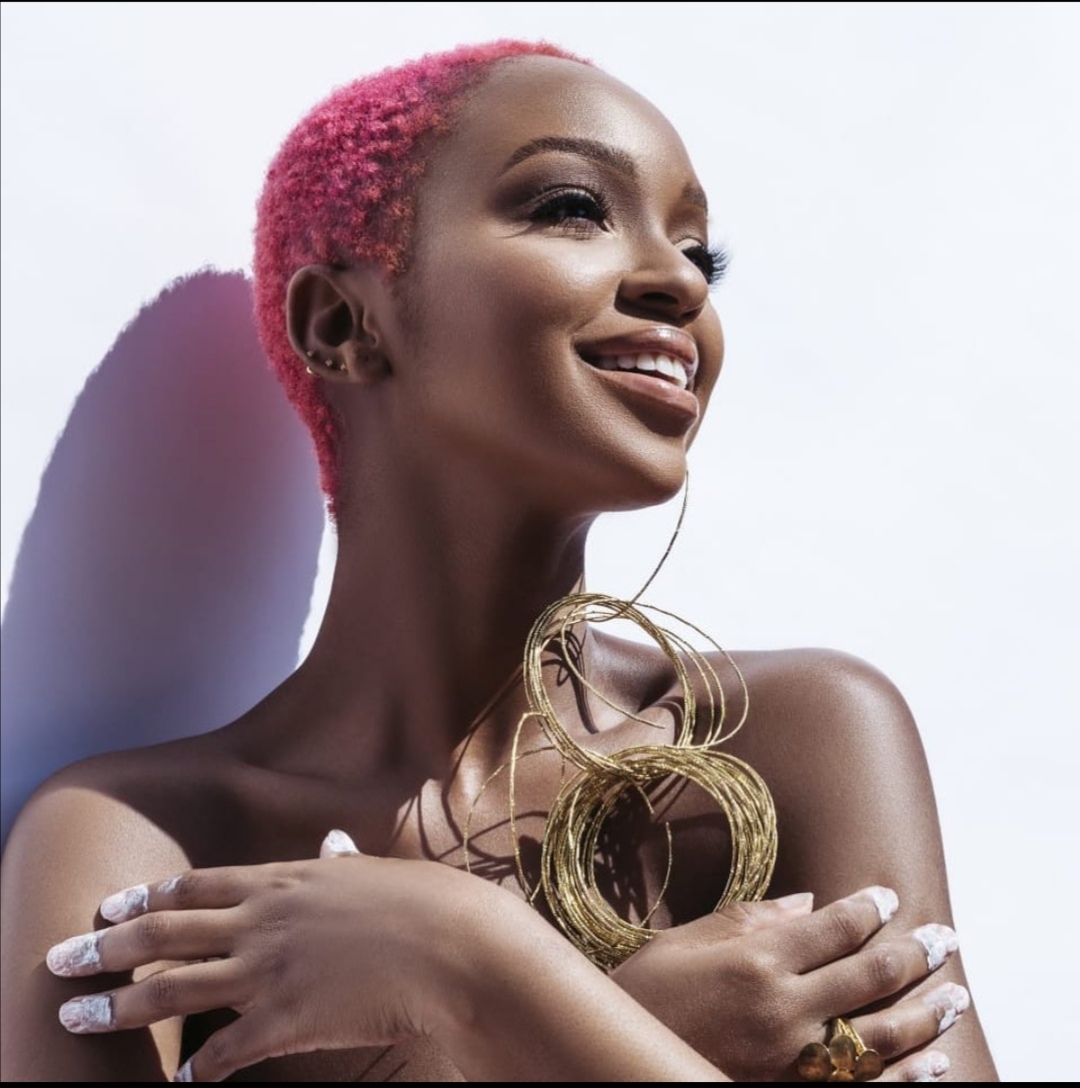 Nandi Madida receives Black is King gift from Beyonce