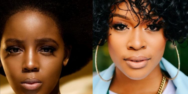 Nomzamo Mbatha and Thuso in Essence