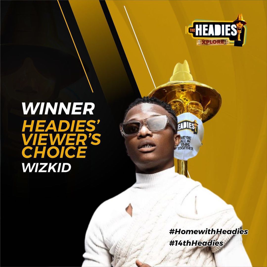 Master KG honoured with an African Artist Recognition Award at the 2020 Headies
