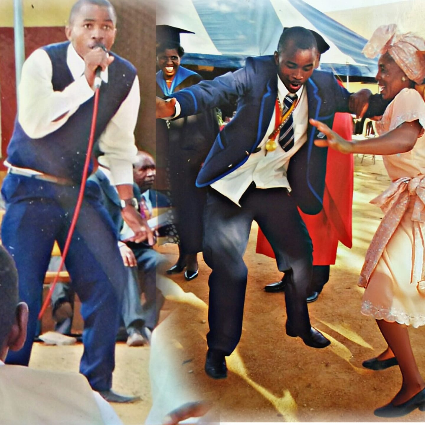 Which institutions did Gabriel Nyoni attend?