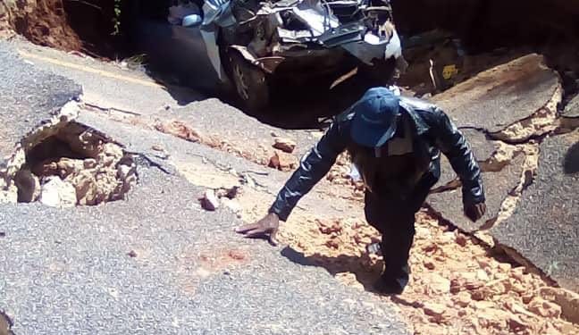 River meandering caused the collapse of Skyline-Chimanimani highway: Government