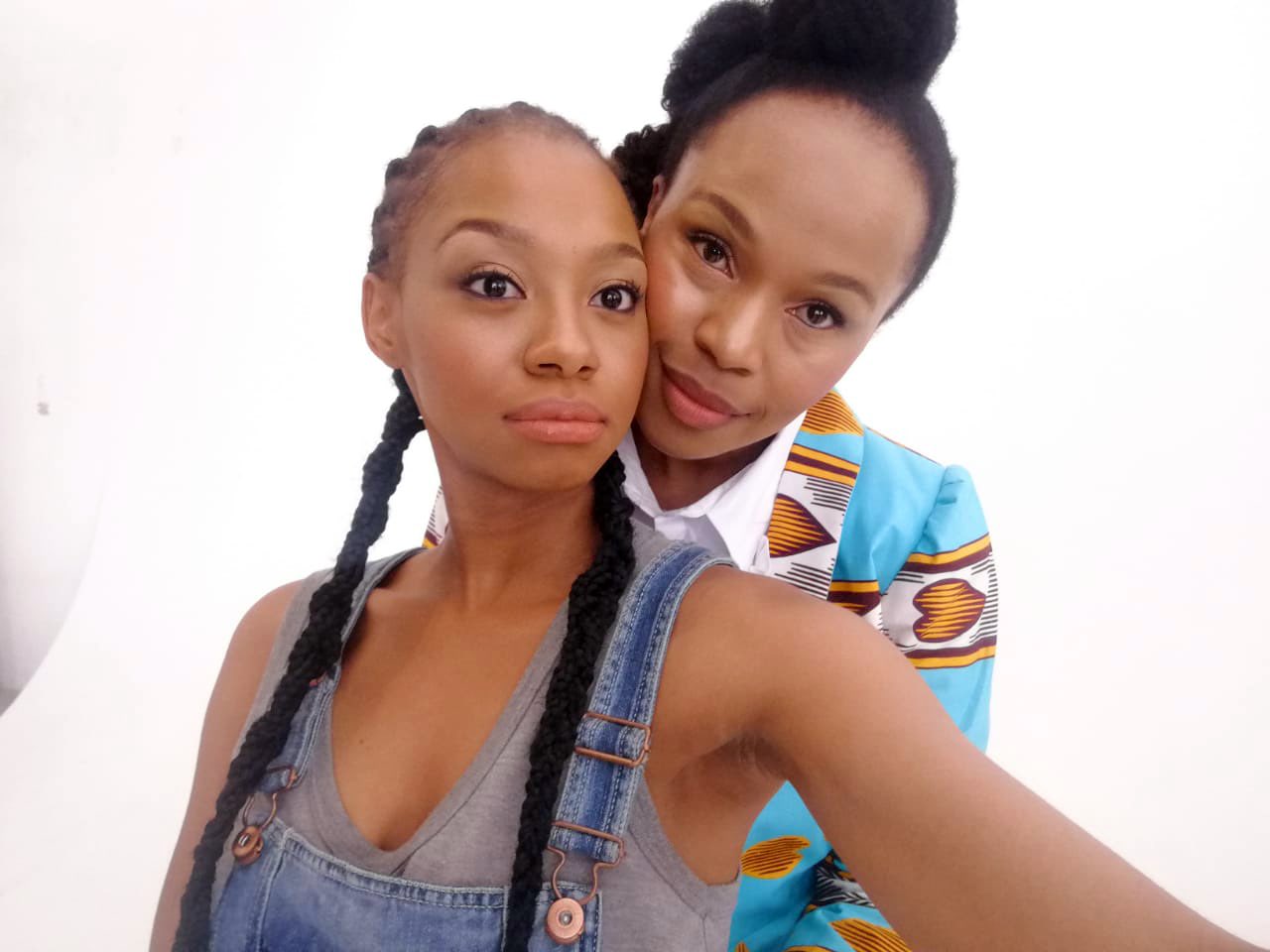 Larona's onscreen mother, Sindi Dlathu misses her on The River.
