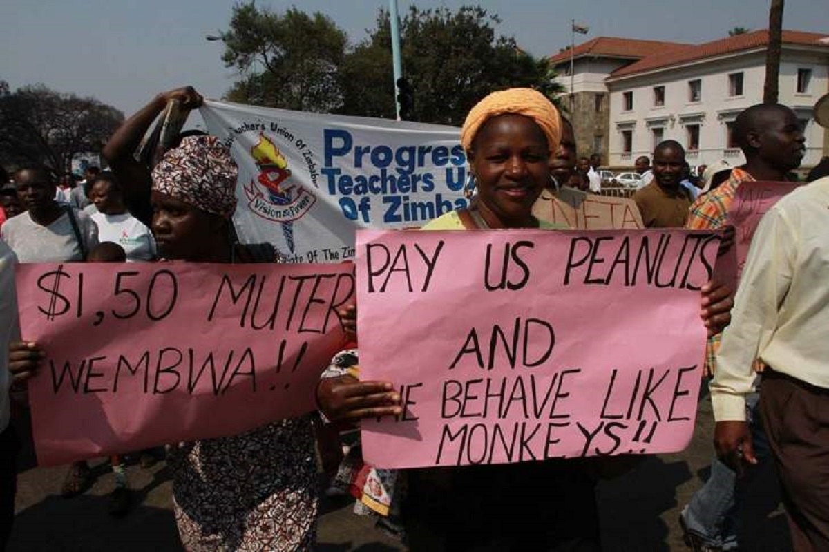 The notice reads that they will embark on a nationwide industrial strike starting on Monday